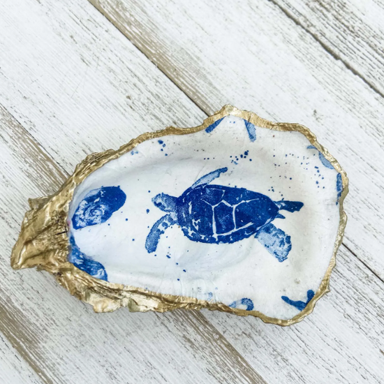 Under the Sea Oyster Shell Ring Dish