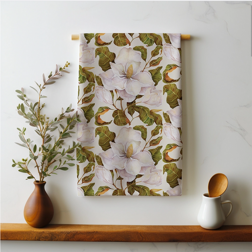 Tea Towels with artwork by Sarah Rose